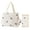 Medium - Beige Butterflies, variant on Large Diaper Bag Tote - Maternity Travel Bag,  Nappy Bags, Messenger Bag (Medium - Beige Butterflies)