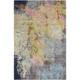 thumbnail image 1 of Surya Modern Kavita Viscose And Wool 8' Round Area Rugs With Khaki KVT2320-8RD, 1 of 2
