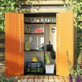 thumbnail image 3 of Mondawe 50 "W x 29" D x 79.53"H Outdoor Storage Shed with Sliding Door ,Double Cabinet, 3 of 8
