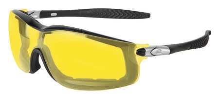Amber Rattler RATTLER RT114AF Safety Glasses, Amber, Antifog - Walmart.com