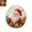 D#004, variant on Diamond Painting Kit, Christmas Pearl Diamond Art Acrylic Hanging Ornament Kit, Christmas Decorations,Sparkle Pearl Bead Clear Acrylic Board Santa Claus DIY Handmade Christmas Wall Hanging Decor-A