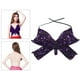 thumbnail image 5 of Sujetador de danza del vientre perfecl con lentejuelas mariposa Morado 1, 5 of 8