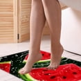 thumbnail image 4 of Watermelon Polyester Indoor/Door/Bath Rugs: Non-Slip, Machine Washable Mats, 4 of 6