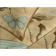 thumbnail image 4 of Ambesonne Dragonfly Quilted Bedspread Set 3 Pcs, Retro Butterflies Art, Queen Size, Sand Brown Caramel, 4 of 5
