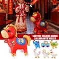 thumbnail image 3 of Oversized 24 Inch Foil Horse Balloon Featuring Wealth Symbol, Easy Helium Inflation for Eye-Catching Displays, Great for Home Decor and Special Events, 3 of 8