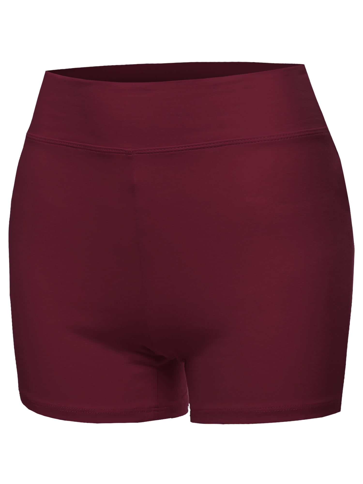 burgundy bike shorts