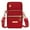 Red, variant on Tyidzon Small Crossbody Bag, Crossbody Bags for Women Travel Cell Phone Bag Wallet Purses Adjustable Over Shoulder Strap, Crossbody Bag for Woman