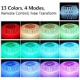 thumbnail image 5 of 50FT RGB LED Strip Light, 900 LEDs, Remote Control, Waterproof, Flexible Rope Light for Halloween, Christmas, Party, and Home Decor, 5 of 8