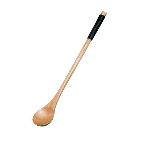 

Wood Soup Spoons for Eating Mixing Stirring With Long Handle For Kitchen Utensil