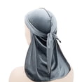 thumbnail image 3 of Superior Velvet Durags for Men & Women - Silk & Satin Durag for 360 Waves, Braids, Locs & Wolfing, Long Wide Straps, 3 of 3