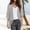 Gray, variant on LEKODE Women Open Front Chiffon Kimono Cardigan, Mid Length Loose Outerwear with 3/4 Flare Bell Sleeve and 3D Floral Embroidery, Lightweight Sun Protection Cover Up for Beach Swim Vacation Green L