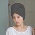 thumbnail image 3 of Toalla de pelo para mujer, paquete de 2 turbantes absorbentes de secado rápido para secar cabello rizado, largo y grueso, 3 of 5