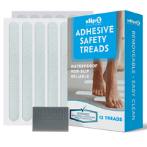 SlipX Solutions Adhesive 7.5" Safety Treads, 12 CT