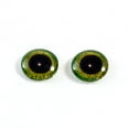 thumbnail image 2 of Green and Yellow Celtic Weave Glass Eyes, 2 of 6