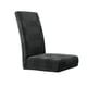 thumbnail image 2 of Fundas de silla extraíbles, universales, decorativas, resistentes e impermeables. negro y gris, 2 of 7