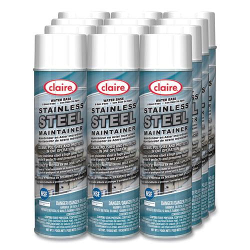 Stainless Steel Maintainer, Lemon Scent, 16 oz Aerosol Spray, Dozen Stainless Steel Maintainer, Lemon Scent, 16 oz Aerosol Spray, Dozen