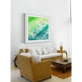 thumbnail image 4 of "Green Haze" Framed Painting Art Print, 18" x 1.5", 4 of 6