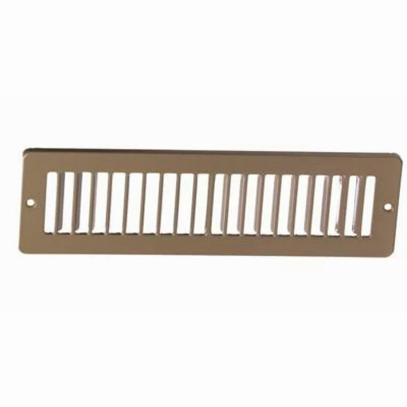 12" X 2 Toe Space Grille - Hvac Vent Cover