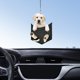 thumbnail image 5 of 6x Lindo Perro Coche Colgante Encantos Adorno Accesorios de Coche Divertido Espejo Retrovisor de Coche 6 piezas, 5 of 7
