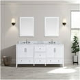 thumbnail image 6 of Avanity EVERETTE-VS73-WT-C Everette 72" Free Standing Double Basin Vanity Set - White, 6 of 6