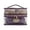 Pewter Purple, variant on MKF Collection Emma Women's Cosmetic Bag, Sleek Makeup Purse Handbag by Mia K - Pink