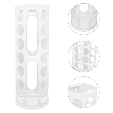 BESTYASH Large Vinyl Roll Storage Rack Organizer with Lightweight Plastic for Craft Room and Projects 1 Piece