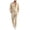 Khaki, variant on Men's 2 Piece Linen Suit Long Sleeve Button Down Shirt and Pants Sets Walking Suits (Navy,2XL)