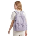 thumbnail image 2 of Spencer Laptop Backpack Nylon Backpack Purse for Women, Casual Lightweight Daypack Travel Bag with 14 inch Laptop Compartment, 2 of 8