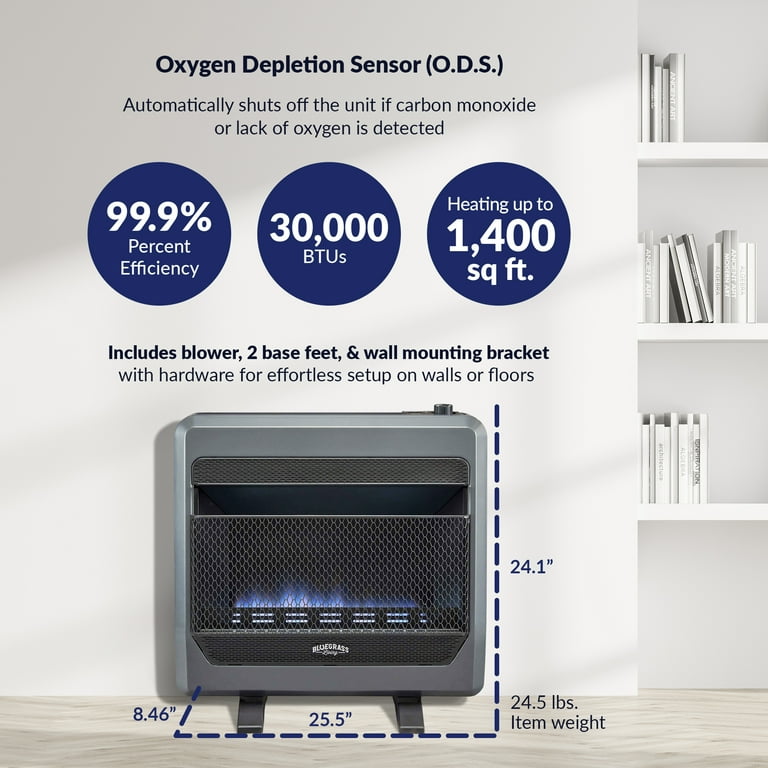 Blue Flame Vented Natural Gas Heaters For Homes Propane Heaters