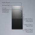 thumbnail image 2 of Dell XPS 8960 Desktop - Intel Core i7-13700, 16GB DDR5 RAM, 512GB SSD+2TB HDD, NVIDIA GeForce RTX 3050 8GB GDDR6, Windows 11 Pro - Black, 2 of 8
