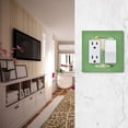 thumbnail image 5 of Yayeee Rocker Switch Wall Plate 1-Gang 4.6"x2.9" Home Decorative Outlet Cover, Green Lemon Juice, 5 of 6