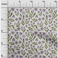 thumbnail image 2 of oneOone Georgette Viscose Purple Fabric Floral Sewing Fabric By The Yard Printed Diy Clothing Sewing Supplies 42 Inch Wide, 2 of 5