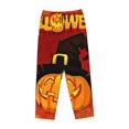 thumbnail image 4 of Kll Womens Halloween Pumpkin Print Pajama Pants Soft Pajama Bottoms For Women Cozy Lounge Pants, 4 of 9