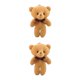 thumbnail image 2 of Sonducket Animales de peluche Material de algodón PP flexible Diseño de muñeca de oso pequeño Llavero portátil Regalos para niños Útil Mano Sentirse Type1 NO1 Sonducket CBP220743, 2 of 5