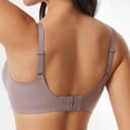 thumbnail image 4 of SPZTSX Women's Deep V Plunge Wireless Bra - Seamless No Underwire Push Up T-Shirt Bralette, 4 of 6