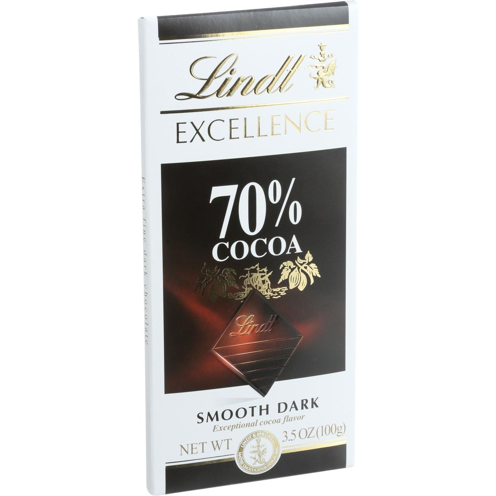 Lindt EXCELLENCE 70% Cocoa Dark Chocolate Bar, Easter Chocolate Candy, 3.5 oz.