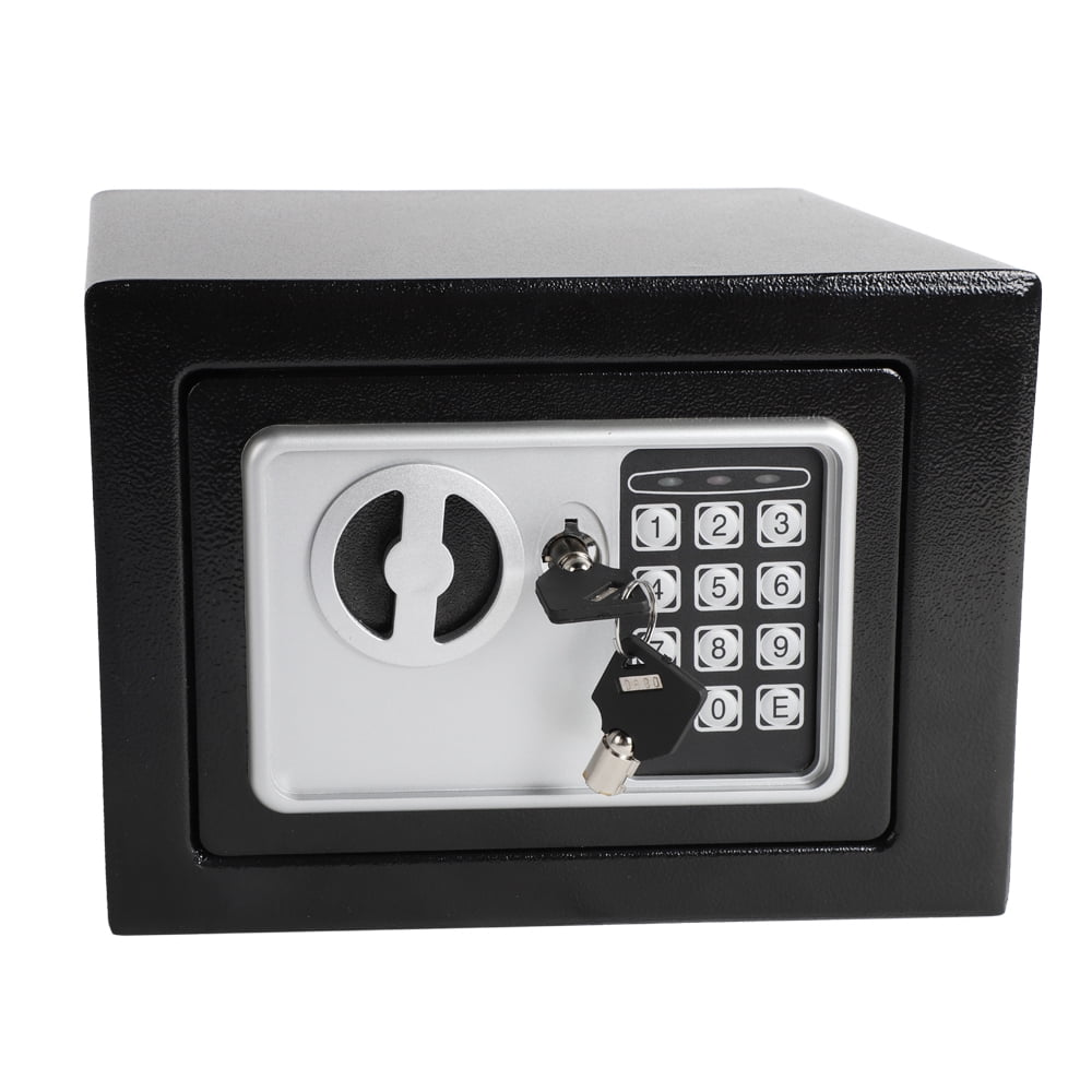 Digital Safety Lock Box Fireproof Home Jewelry Deposit Waterproof Security Money 