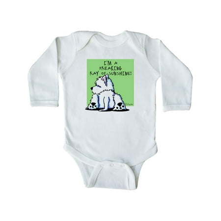 

Inktastic Cool Belly Westie Gift Baby Boy or Baby Girl Long Sleeve Bodysuit