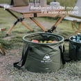 thumbnail image 5 of 10/20L Folding Bucket Multifunctional High Capacity Self-standing Camping Portable Round Storage Barrel Outdoor Supplies, 5 of 8