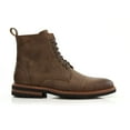 thumbnail image 2 of Polar Fox Wright MPX808583A Men's 7-Eyelets Classic Dress Boots with Zipper Closure, in Mocha, Men's Size 6.5, 2 of 7