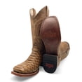 thumbnail image 3 of The Western Shops Men’s Leather Cowboy Boot Square Toe Embossed Python Print, 3 of 7