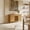 Oak, variant on Eastvita Modern 60" Oak Wine Bar Cabinet Freestanding Liquor Coffee Station with Wine Rack Glass Holder Oak