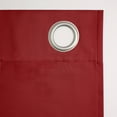 thumbnail image 4 of Nvzi Blackout Curtains - 2 Pieces Long Sunscreen Curtains, 42in*63in Red Blackout Curtain for Bedroom, Light Blocking Curtains Ideal for Home, Living Room & Bedroom Decor​, 4 of 4