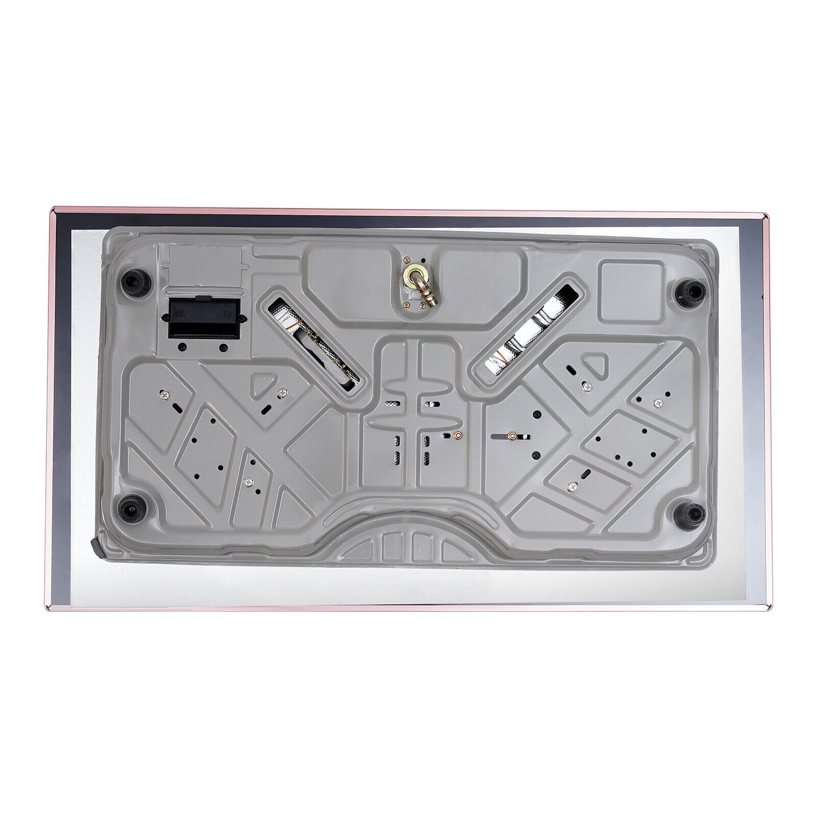 Modern Black 2 Grade Gas Stove Press-rotation Ignition Can Be Used in Home Kitchens, Homestays, And Other Places