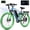 Blue, variant on ESKUTE M200F Electric Bike for Adults, 27.5" Full Suspension Mountain E-Bike, 1500W Peak Brushless Motor 20+ MPH, 48V 20.8Ah Up to 80 Miles Range, Step-Over Electric Bicycle Black, UL2849