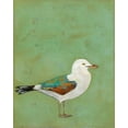 thumbnail image 2 of Altug, Mehmet 15x18 Gold Ornate Wood Framed with Double Matting Museum Art Print Titled - Vibrant Shorebird II, 2 of 4