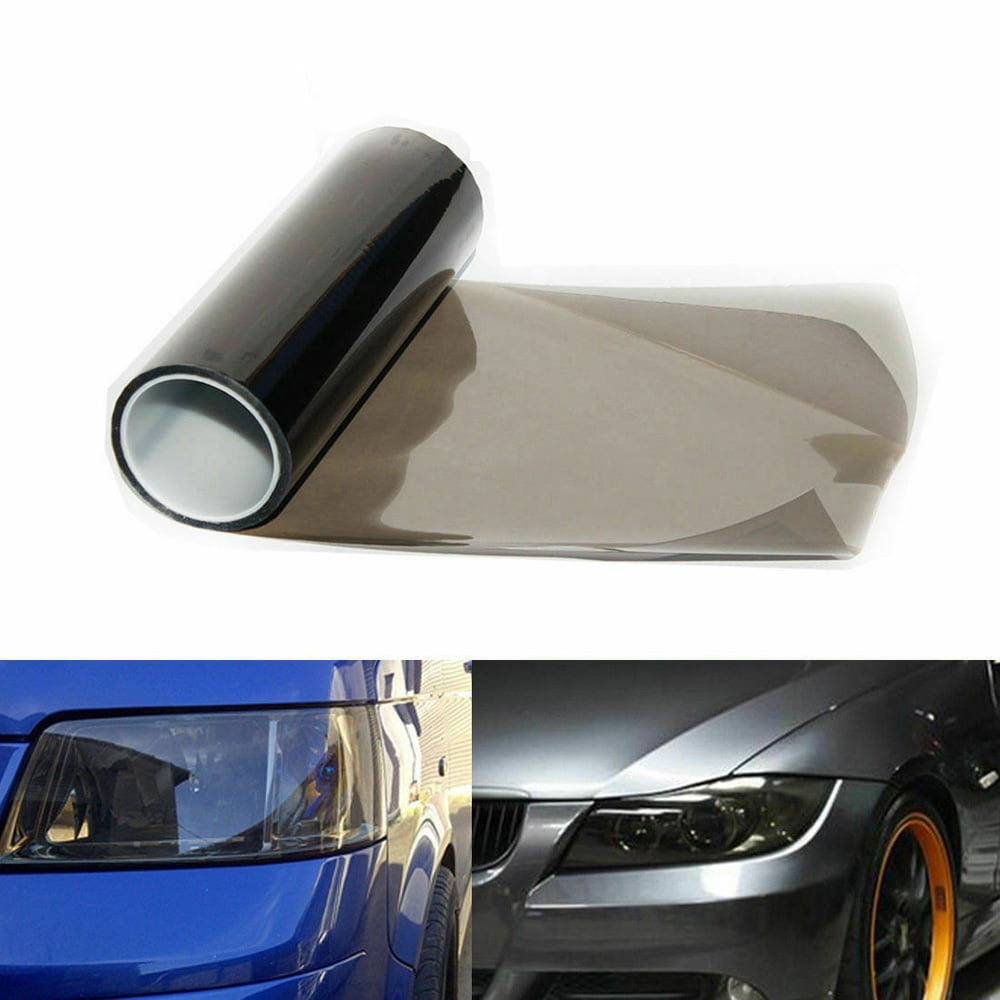 200mm-10m Car Headlight Taillight Tint Film Vinyl Wrap Vehicle Fog Light Sticker 