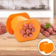 thumbnail image 4 of Embutidora De Salchichas Exprimidor Para Hacer Carne Casera Procesador De Alimentos Moldes Para El Hogar Sunnimix Molde para hacer carne de salchicha, 4 of 8
