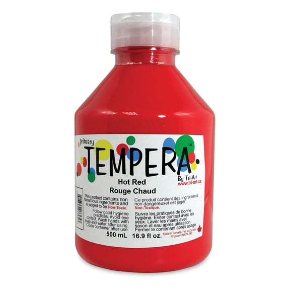 Tri-Art Liquid Tempera - Red, 500 ml