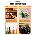 thumbnail image 4 of Botellas de cerveza FastRack, paquete de 24, vidrio ámbar de 355 ml, 4 of 4